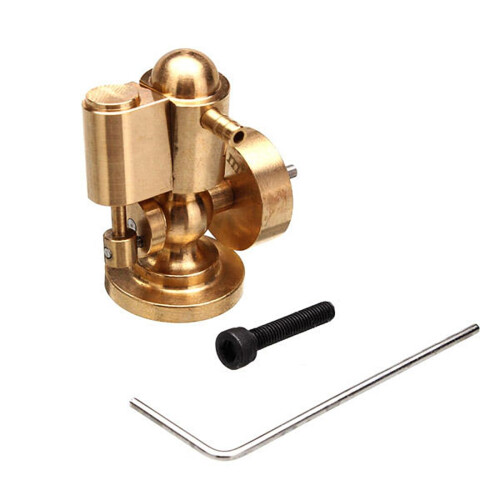 Steam Engine Model Kit Brass Mini Working SingleCylinder for Model Ships Type 5 2
