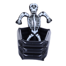 Halloween Inflatable Cooler Skeleton Drink Bucket Large Capacity for Indoor Outdoor Party Decor