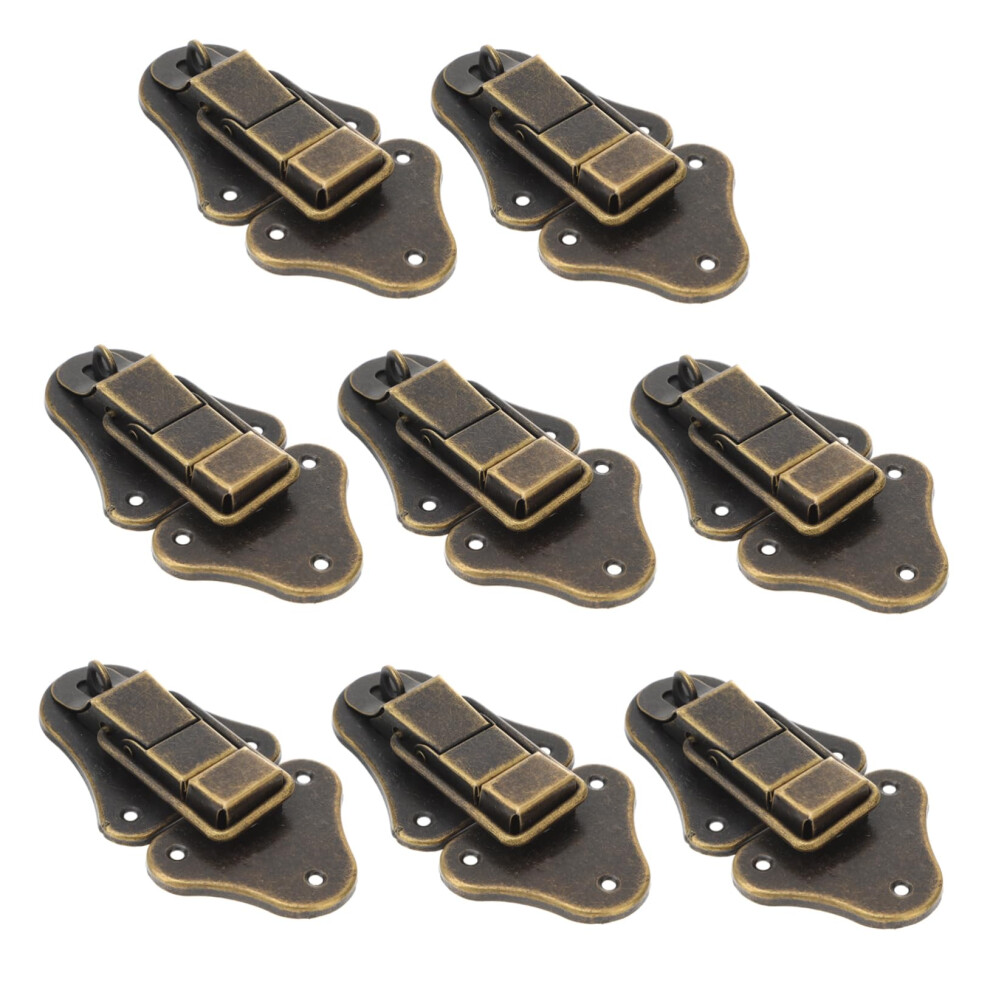 Decorative Box Latch Set, Antique Iron Vintage Toggle Hasp With Screws For Wooden Cases And Chests 9113335729209