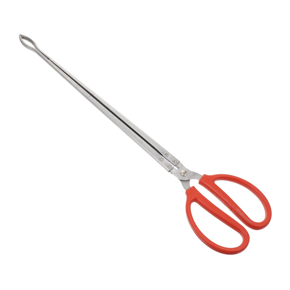 Stainless Steel Garbage Picker with Ergonomic Handle and Secure Grip Outdoor Trash Grabber Tool