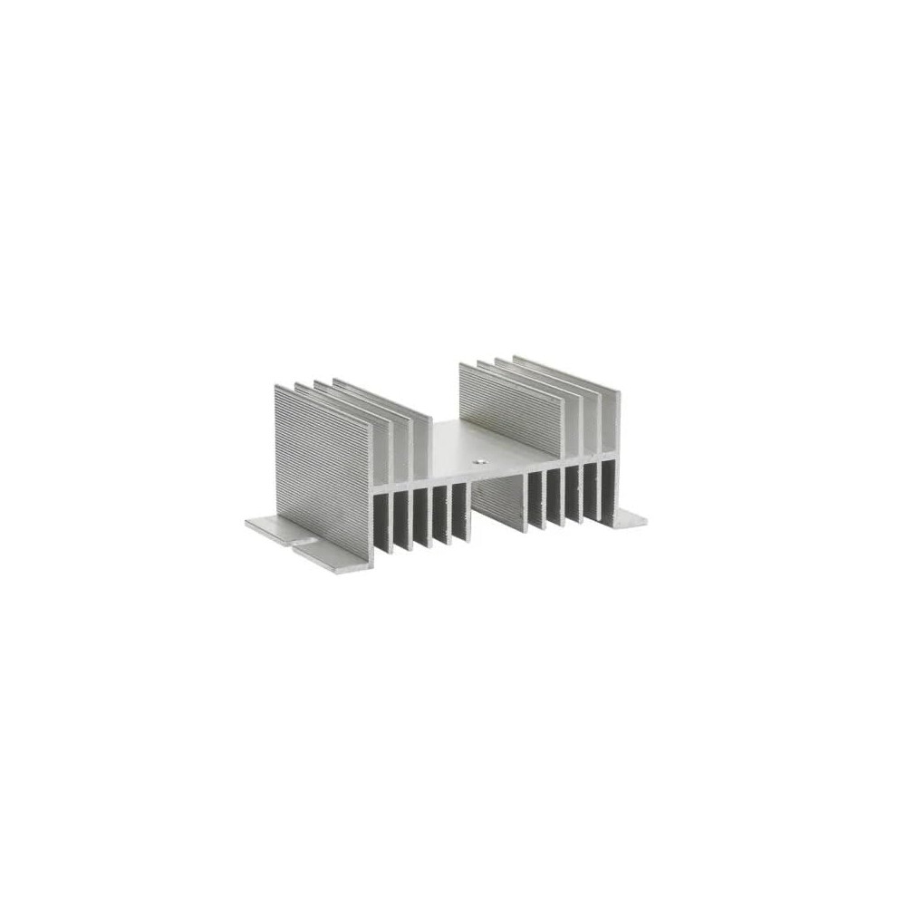 Solid State Relay Heat Sink Aluminum For Ssr 20A60a Single Phase Tone Efficiency Silver 9070919986482