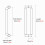 Gold Sliding Glass Door Handle with Long Grip, Modern Pull Push Design for Office Bathroom 3