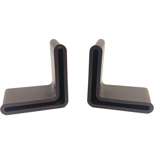 11/4 Inch Bed Frame Protector End Caps, Durable Plastic Edge Guards for Secure Connection, Set of 2 1
