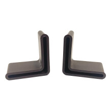 11/4 Inch Bed Frame Protector End Caps, Durable Plastic Edge Guards for Secure Connection, Set of 2