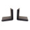 11/4 Inch Bed Frame Protector End Caps, Durable Plastic Edge Guards for Secure Connection, Set of 2 1