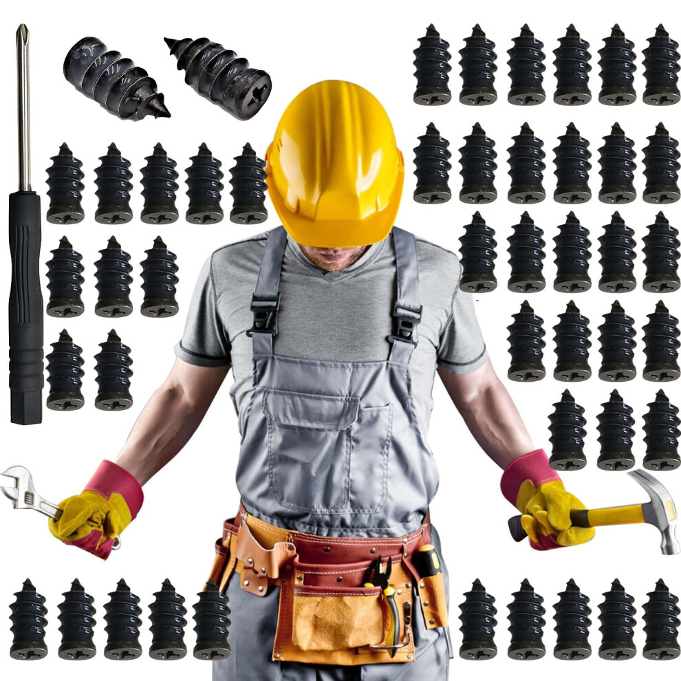 20Pcs Tire Kit With Rubber Plugs, Quick Puncture Fix For Car, Motorcycle And Truck Tires 9174973512431