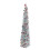 4.9ft Sequin Foldable Xmas Tree 1.5m Silver Colorful Holiday Decor 13
