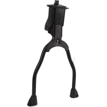 Adjustable Double Leg Bike Kickstand with AntiSlip Feet, Heavy Duty Center Mount for 26' Bikes