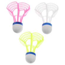 15Stk Badminton Trainingsset Nylon Shuttlecocks Für Sport & Fitness