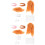 2Sets Nadelfilzset Mit Bunt DIY Filzcreativ Kit 5