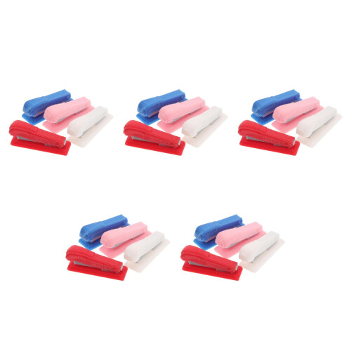 20Stk Puppenhaus Hefter Mini Deko Pla Büroaccessoires 2