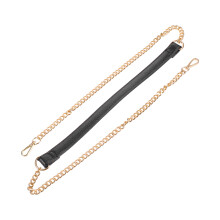2Stk Verstellbare Handtaschenkette Leder Und Robustem Metall