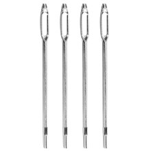 4pcs Tire  Kit with Split Eye Needle for Quick Tubeless Plug Insertion and Automotive Use