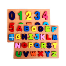 Ensemble Puzzles Bois A À Z, Jeux Éducatifs Pour Enfants Préscolaires