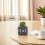 1Pot De Béton Décoratif Pour , Plante Succulente 5