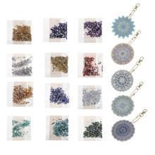 1Ensemble Accessoires Porte-Clés Diamant DIY Coloré