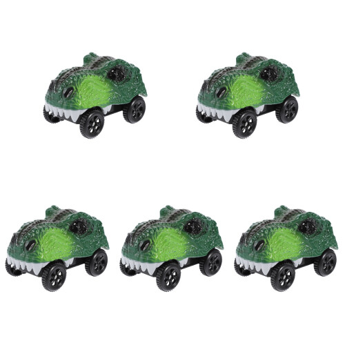 5Pièces Jouet Piste Enfant ABS Vert 2