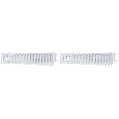 2Stk Weißer Mini , Für Garten, , Elegant 1