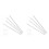 2Sets White Plastic Blind Stick with Hooks for Home Curtain Pull Rods 10