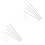 2Sets White Plastic Blind Stick with Hooks for Home Curtain Pull Rods 9