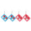 4Paires D'oreille Créatifs Style Plaque Médecine 1