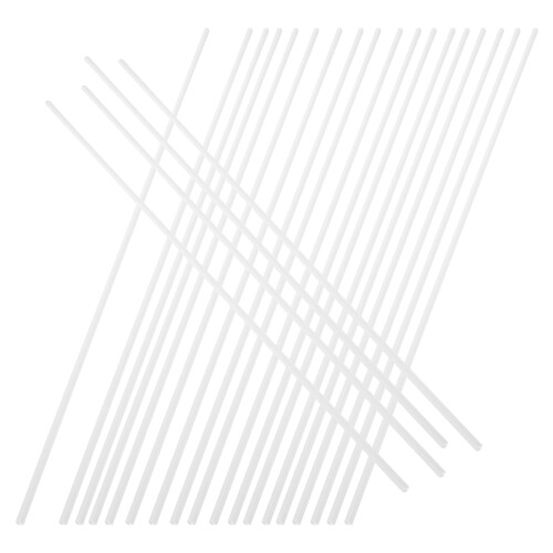 40Pièces Tubes Carrés ABS, , Pour Décoratives DIY 1