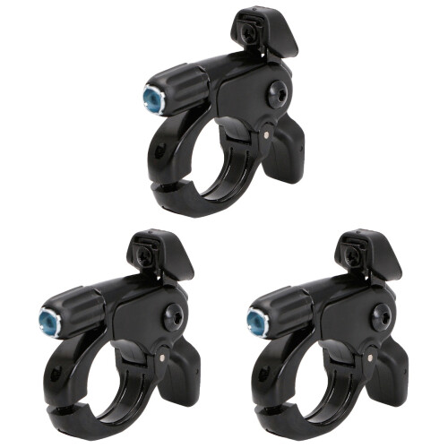 3Pièces Contrôleur Noir Compact Facile À Manipuler 1