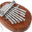 2Pcs Oval Shape Mini Kalimba Thumb Piano Portable Music Accessory 8