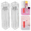 50Pcs Transparent Lip Gloss Tubes Clear DIY Empty Lipstick Containers 9