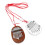 2Pcs Oval Shape Mini Kalimba Thumb Piano Portable Music Accessory 10