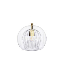 Modern Glass Pendant Light 20cm Elegant Design for Living Room Bedroom Bright Illumination