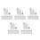 50Pcs Transparent Lip Gloss Tubes Clear DIY Empty Lipstick Containers 6