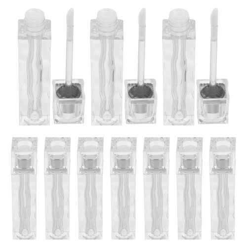 50Pcs Transparent Lip Gloss Tubes Clear DIY Empty Lipstick Containers 1
