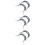 6Pcs Practical Silver Pot Side Handles Replacement for Cooking Pots 8