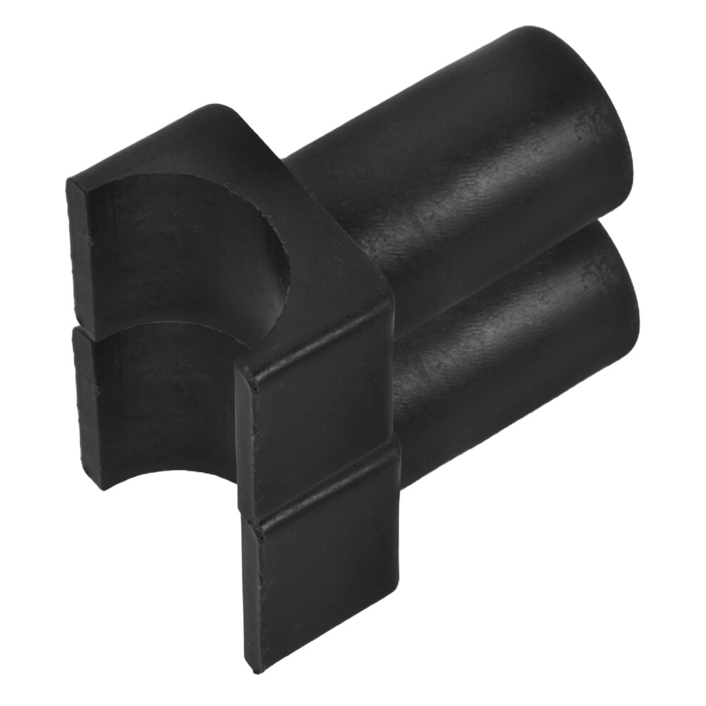 Aboofan Black 4Pcs High Strength Plastic Wheelchair Seat Rail Guide