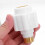 6Pcs White Electric Wall Heater Parts Copper Threaded Interface 4
