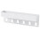 3Sets Multi-Functional White Wall Key Holder Rack with Strong Adhesive 2