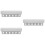 3Sets Multi-Functional White Wall Key Holder Rack with Strong Adhesive 8