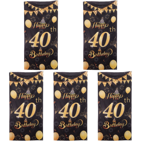 5 Sets Happy Birthday Party Theme Photography Backdrop 1