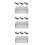 12Pcs Classic Silver Rectangular Tinplate Storage Box for Food Snacks 5