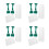 4Sets Lightweight Plastic Pottery Wheel Shield with Panel 6