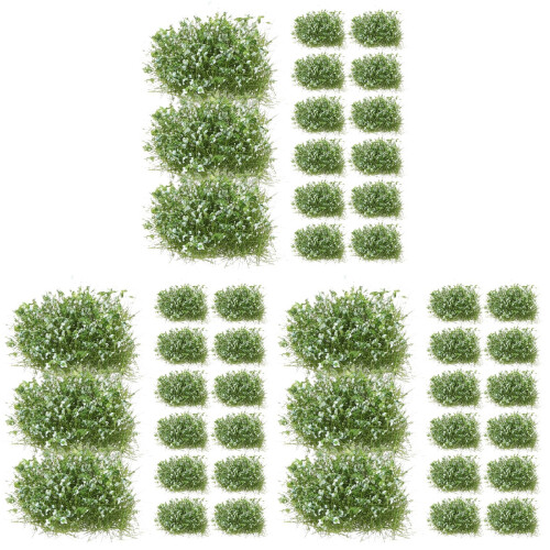 75 Pcs Micro Landscape Grass Clusters Decor Ornament 2