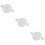 300Pcs White Baking Paper Non-Stick Cake Pan Liners Waterproof Sheets 8