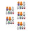35Pcs Assorted Color Halloween Wind Up Toys Funny Clockwork Playthings 7