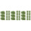 75 Pcs Micro Landscape Grass Clusters Decor Ornament 5