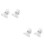 40Pcs Transparent Manicure Shaping Clips Durable Plastic Nail Fixation 6