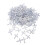 4Pcs Vibrant Silver Plastic Cross Confetti for Communion Baptism 3