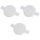 300Pcs White Baking Paper Non-Stick Cake Pan Liners Waterproof Sheets 3