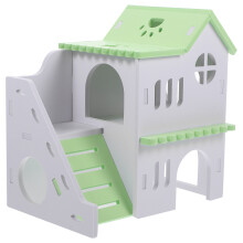 2Pcs Practical PVC Hamster Houses Decorative Hideouts for Small Pets