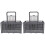 2Pcs Dishwasher Basket ABS Multipurpose Small Storage with Drain Holes 3